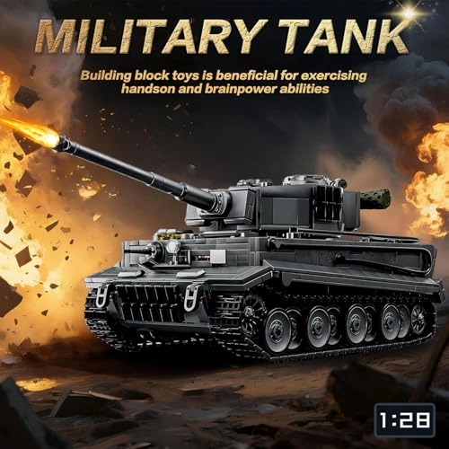 Tiger Tank - 1668pcs Military