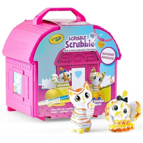 Scribble Scrubbie Pets - Backyard Playset 3+ years