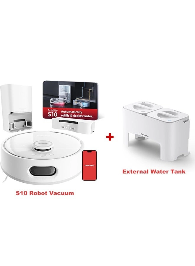 S10 - Robot Vacuum and Mop with Dual Stations