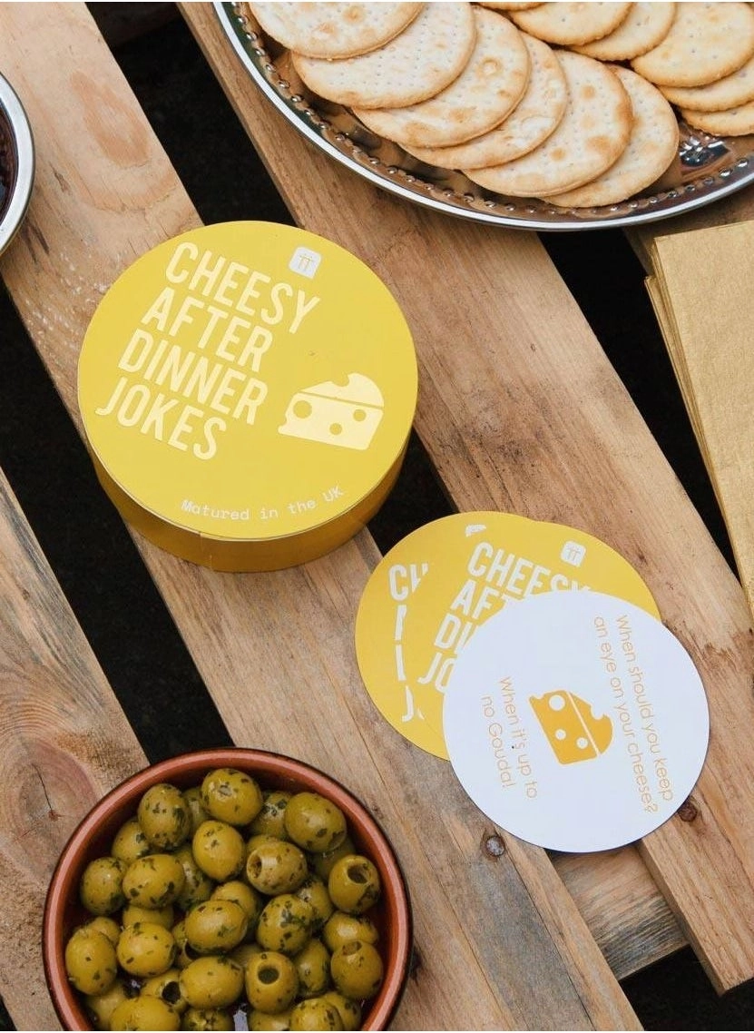 After Dinner Cheesy Jokes - Suitable for 8 years and above