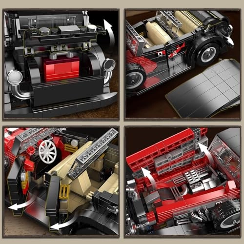 Vintage Car Model - Static Version Black