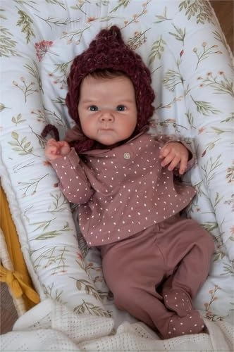 Reborn Baby Doll - 18 inches Full Silicone Vinyl Girl