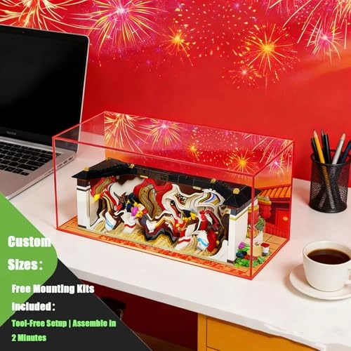 Display Case (80101) - 35 x 19 x 15 cm Acrylic