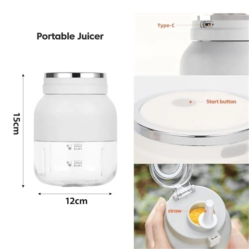 Portable Blender Cup - 150 watts 800 Milliliters