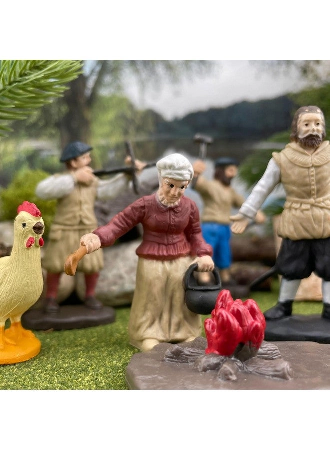 Jamestown Settlers TOOB - 3 years+ 10 pieces