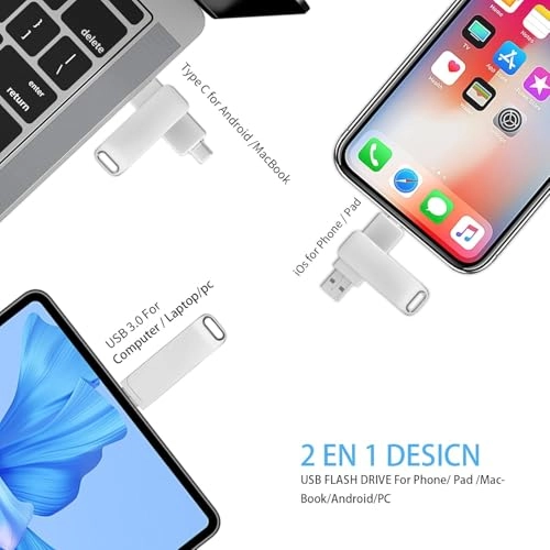 128 - USB 3.0 128GB USB-C USB-A