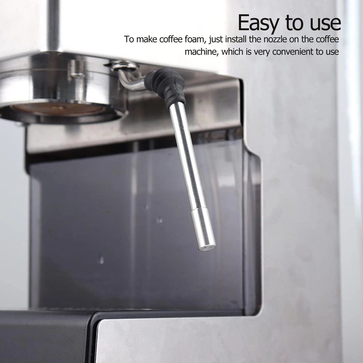Coffee Machine Steam Nozzle - Stainless Steel 3 Hole