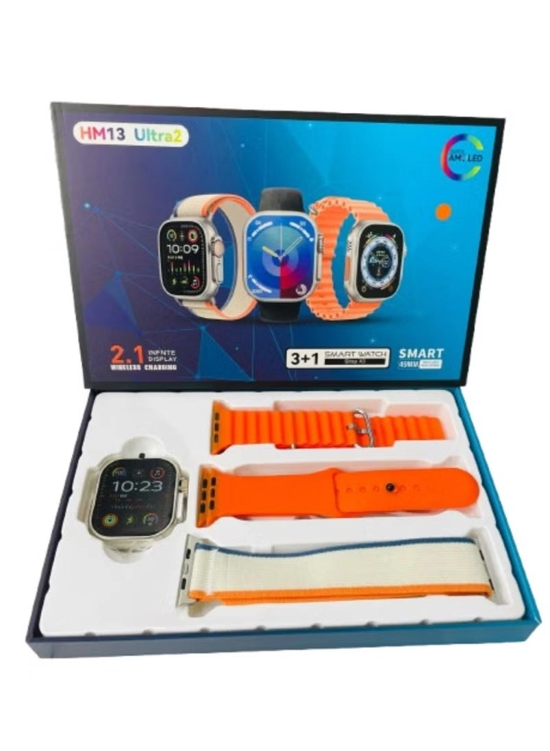 vesus Smart Watch Ultra - Touch Color Screen Bluetooth Calling + collectable figurine