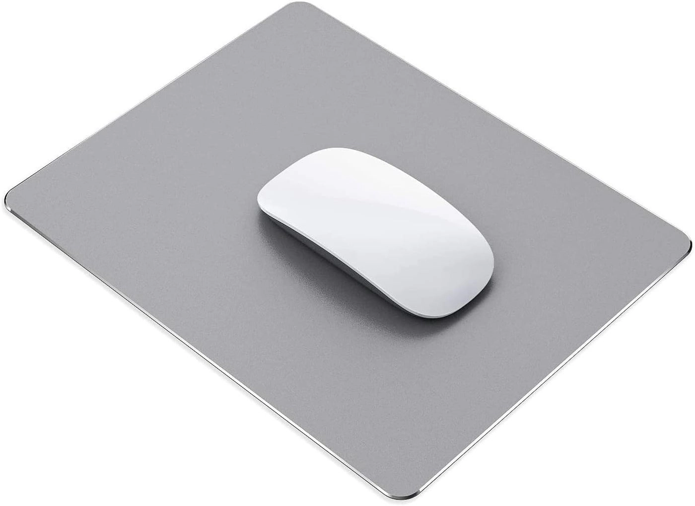 Luckam Aluminum Mouse Pad - Gray 8.7x7.1in