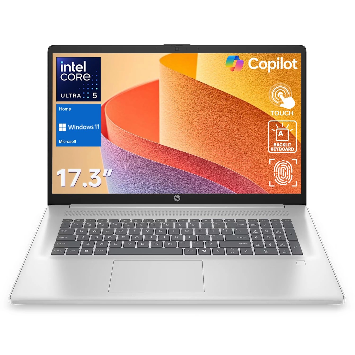 HP Laptop 17 - 17.3'' Core i7-1355U 16GB DDR4 512GB SSD