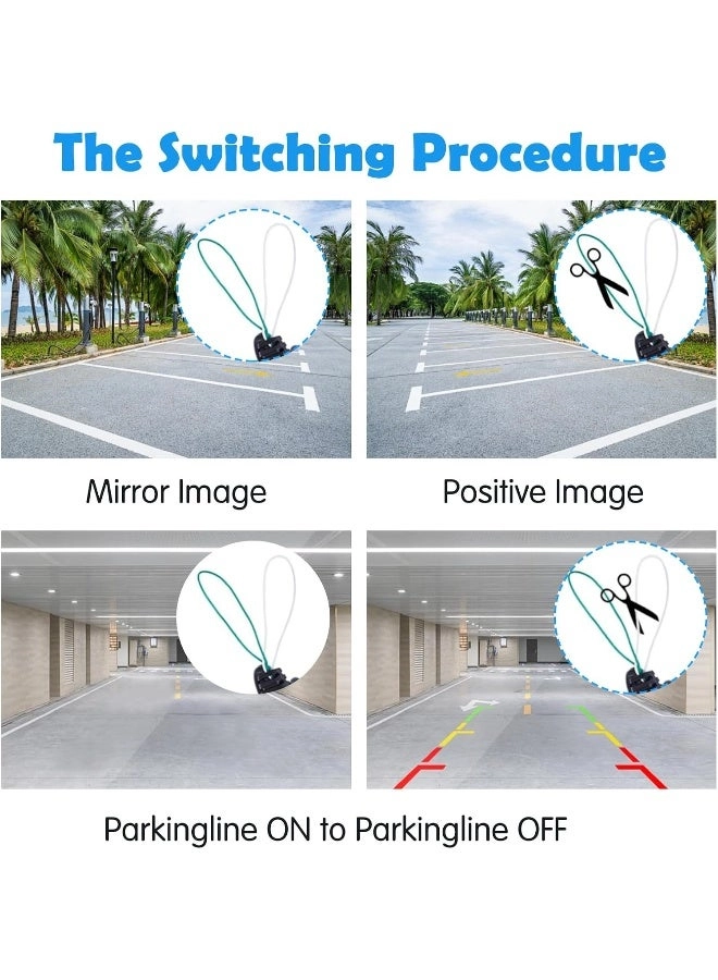 License Plate Backup Camera - Night Vision 480P