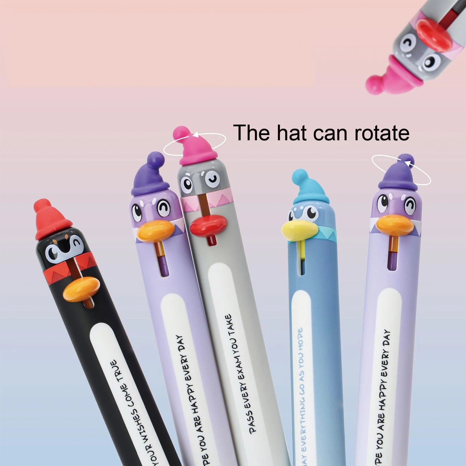 Gel Pen - 4Pcs 0.5mm
