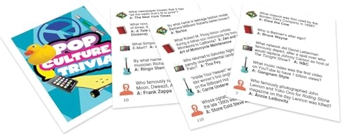 Pop Culture Trivia: A Game About Fashions Fads and Crazes