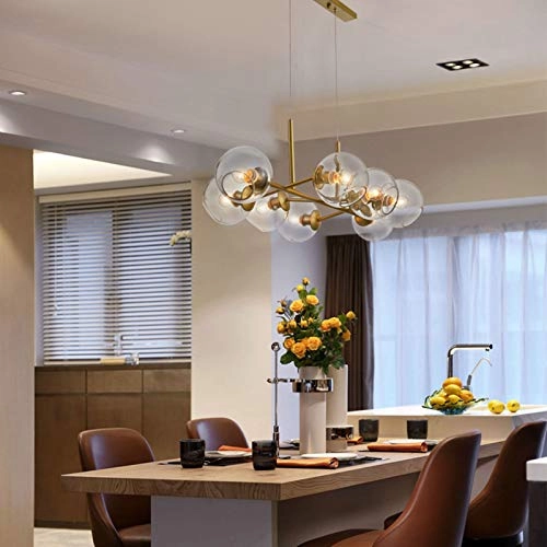 Magic Bean Molecule Chandelier