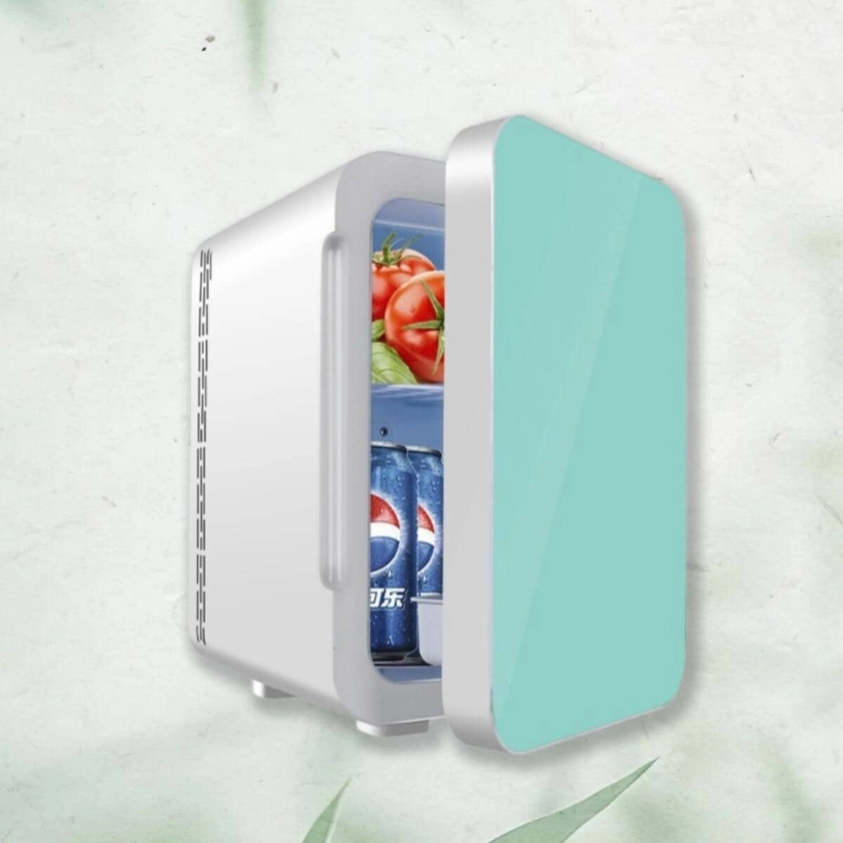 Mini Beauty Refrigerator - Portable Mirror Door