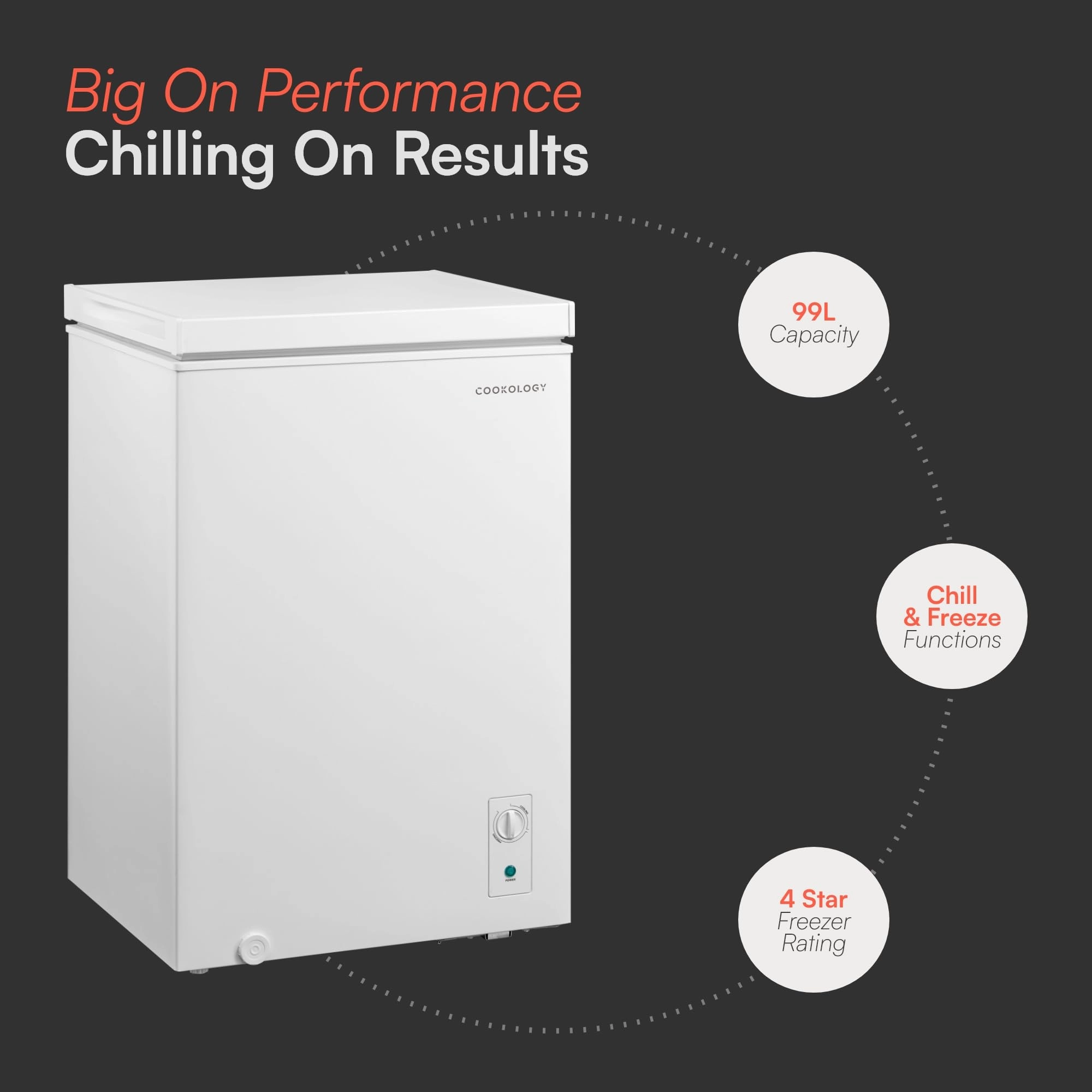CCFZ - Chest Freezer White