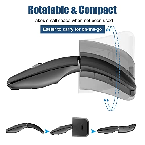 Foldable Arc Mouse - Wireless
