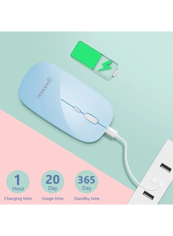 2-in-1 Bluetooth Mouse - 2.4GHz