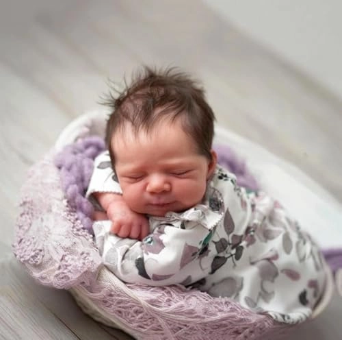 Pascale Reborn Baby Doll - 18 inch Vinyl sleeping Ages 3+