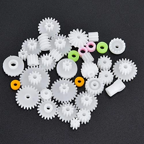 Plastic Gear Set - 75Pcs DIY Robot