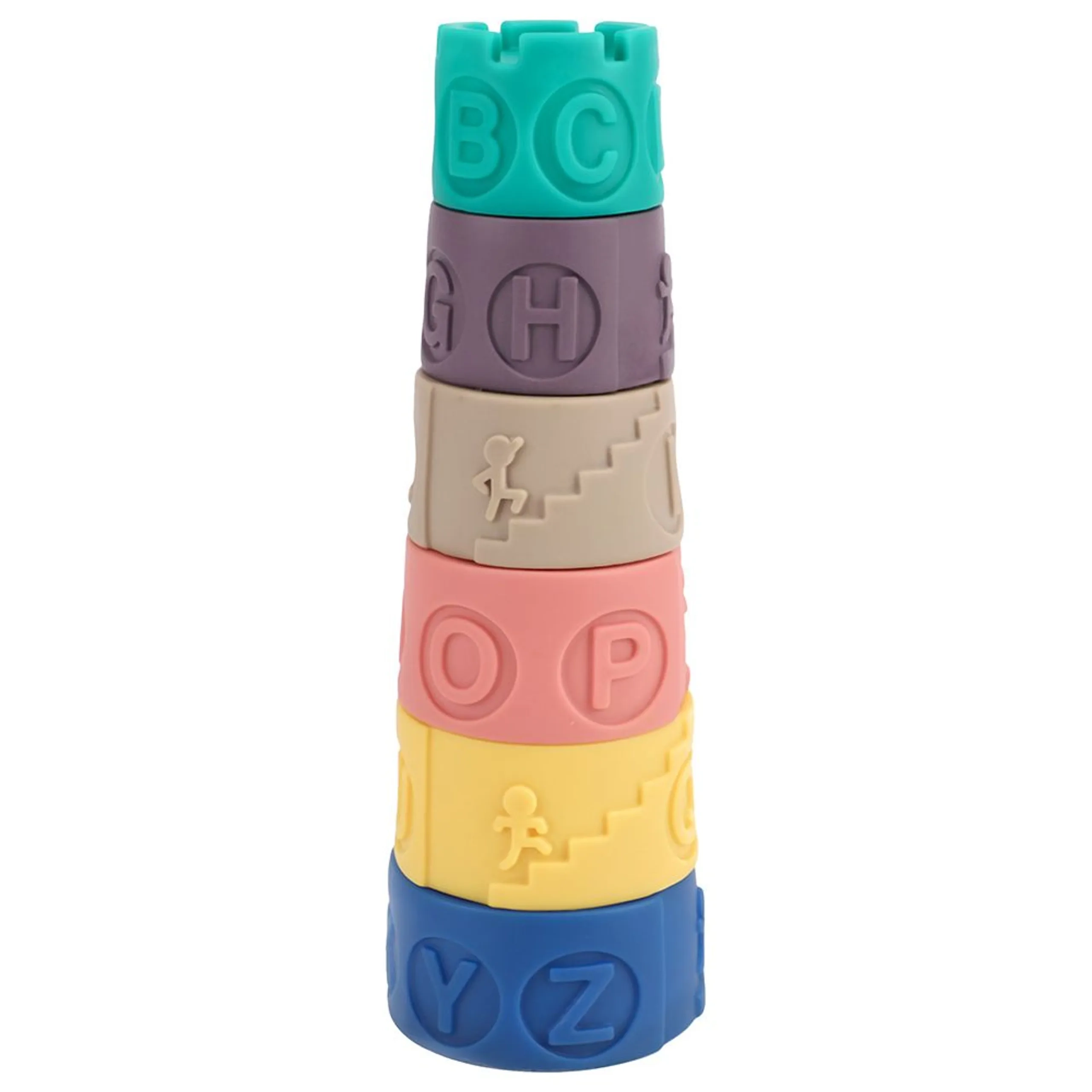 MOON Baby Educational Toys Blocks - Suitable for 2 years and above 6 pieces