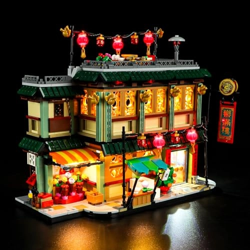 Led Lighting Kit - for LEGO 80113 Family Reunion Celebration Compatible with LEGO Spring Festival Building Set Not Include LEGO Set