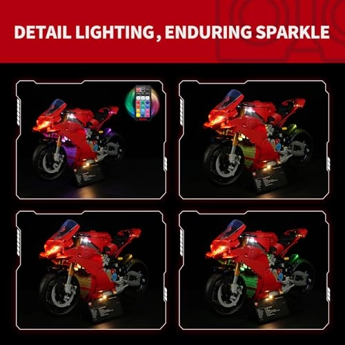 Light Kit for LEGO Technic Ducati Panigale V4 s 42202