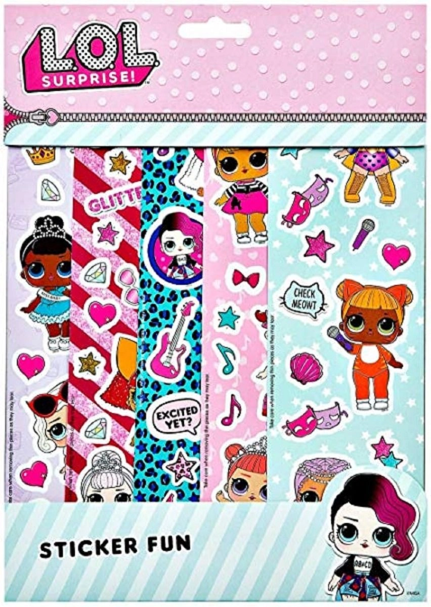 Alligator LOL Surprise Sticker Book 5 pcs