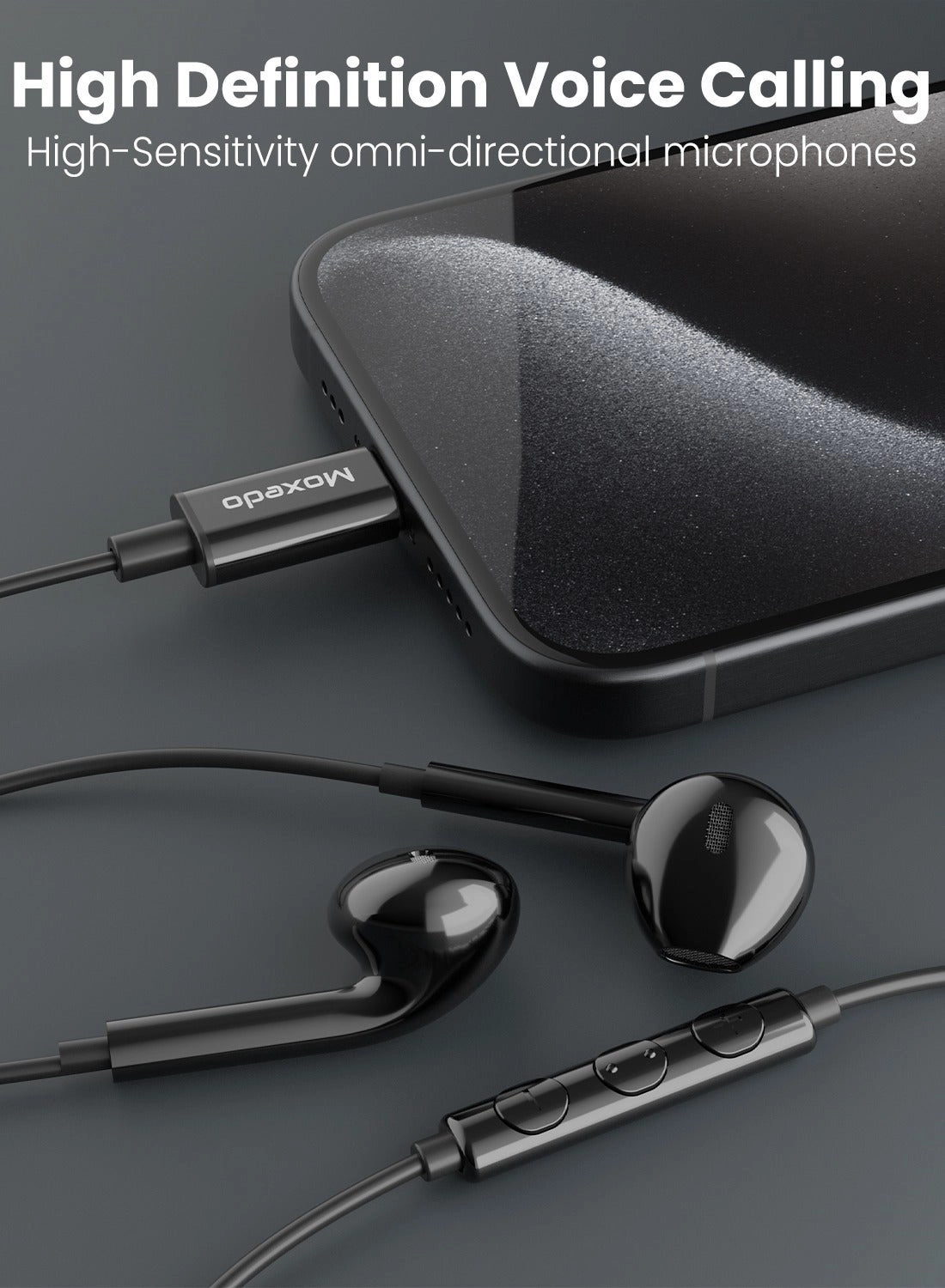 Wired Stereo Type-C Earphone - Wired Earbud