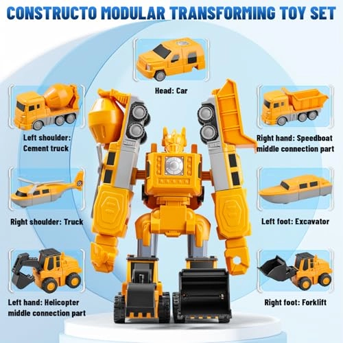 Engineering Car - Magnetic Modular Transforming
