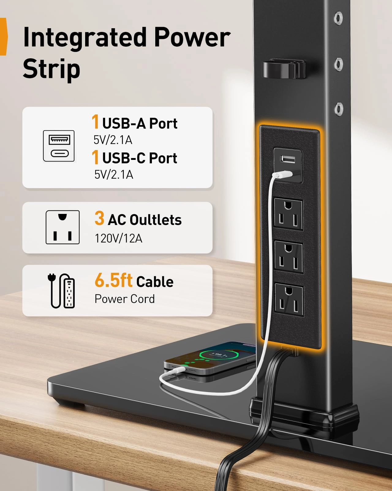 Dual Monitor Stand - 2 32 Inch