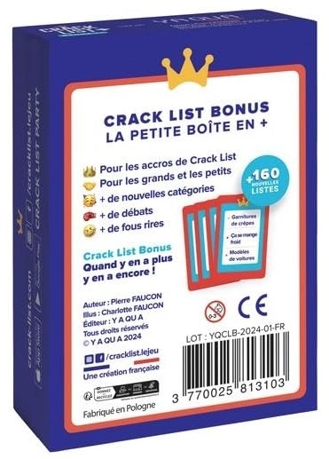 Crack List - French + Crack List Extension