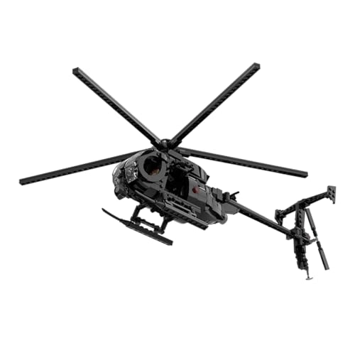 MH-6 Little Bird Helicopter - 608pcs