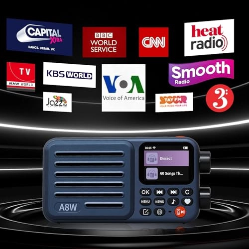 A8W - Internet Radio Portable Smart Receiver