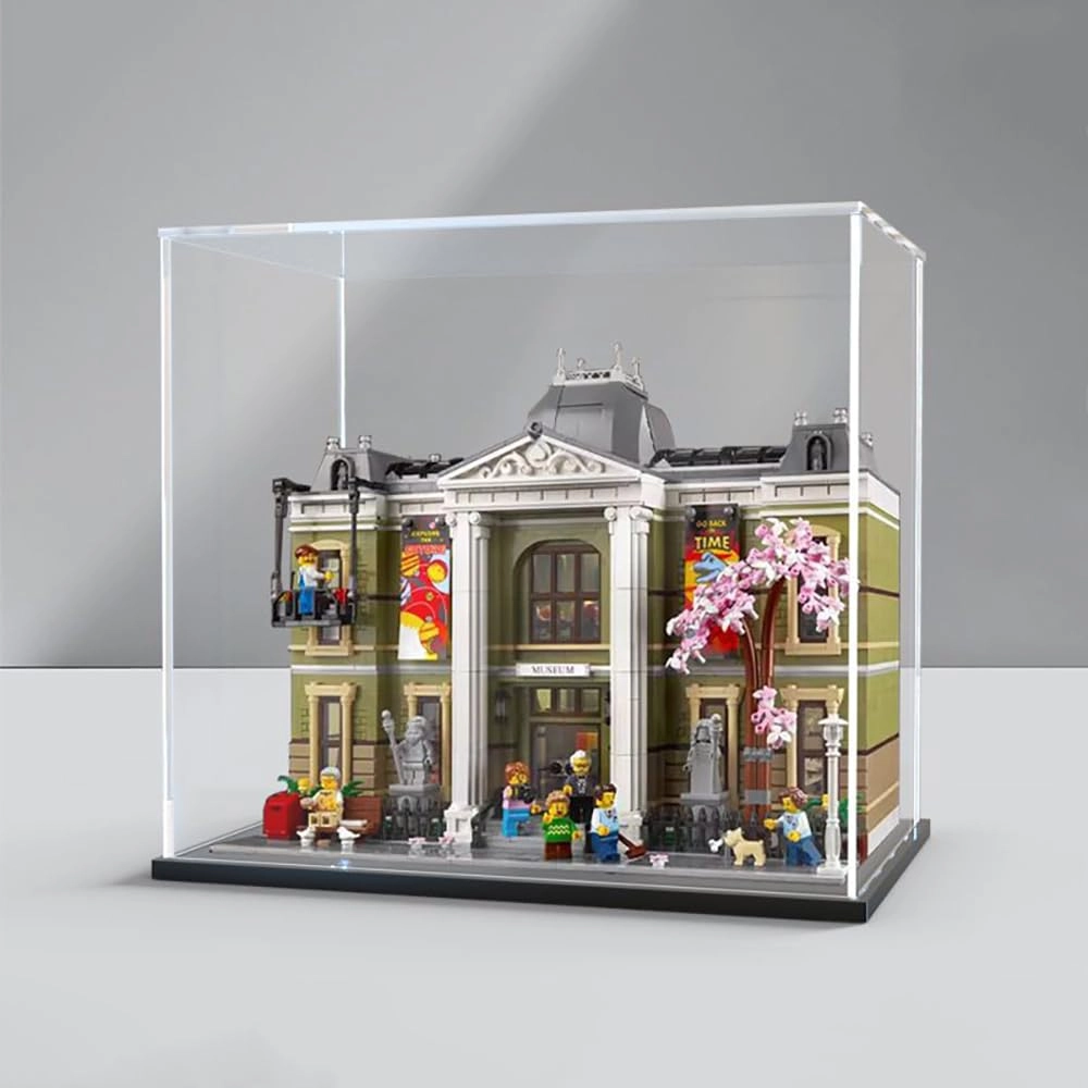 Acrylic Display Case for Lego 10326 Museum - 45 x 30 x 35 cm Clear Dustproof