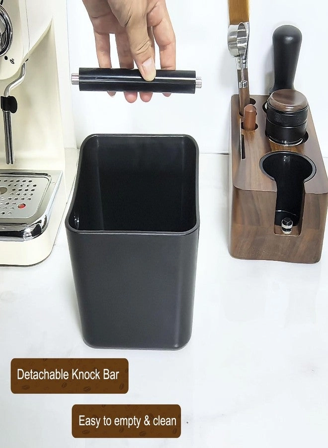 Knock Box - Removable Knock Bar Non-Slip Rubber Base Shock-Absorbent