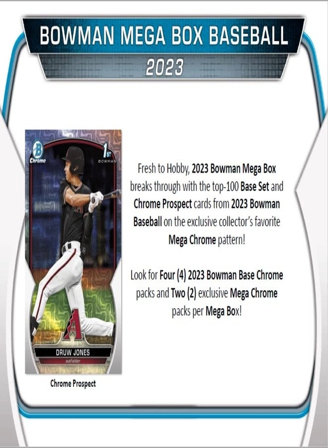 Bowman Baseball Mega Box - 5 Cards