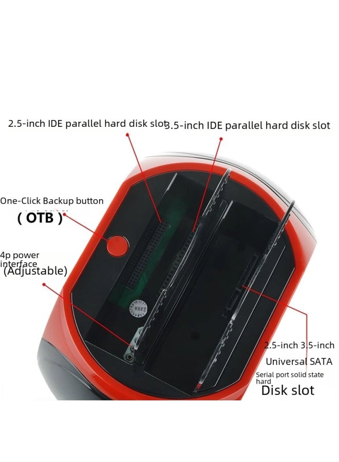 Dual-disk USB 3.0 Hard Disk Base