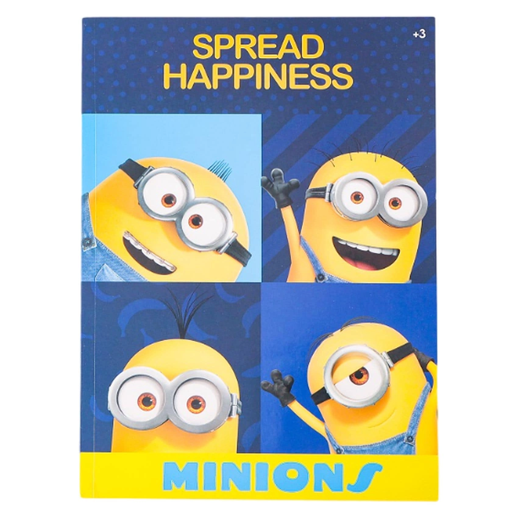 Carrefour Universal Miniontastic Printed English Notebook A4