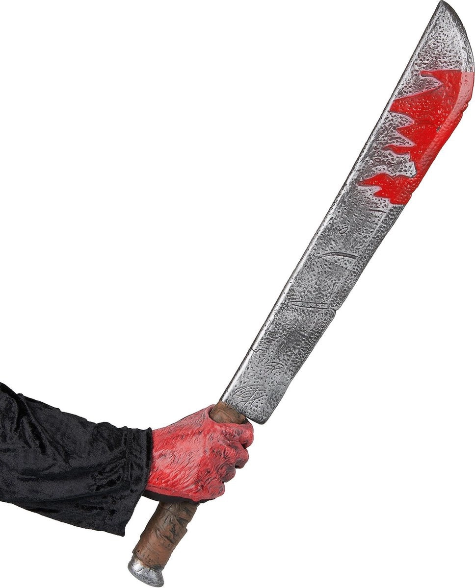 Party Zone Deluxe Blooded Chopper - 74 cm Grey