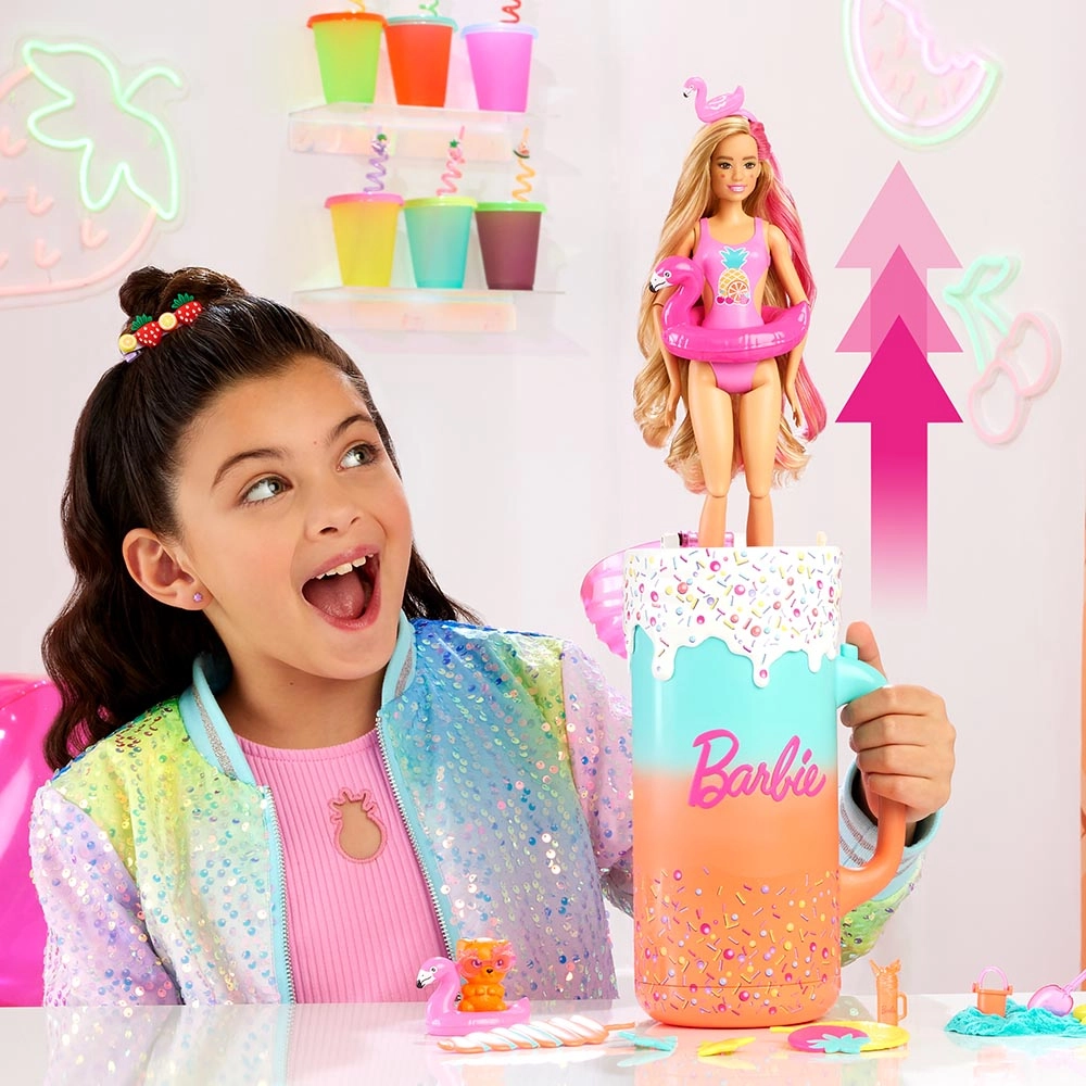 Barbie Pop Reveal Rise & Surprise - Scented Doll 15+ Surprises Ages 3+ Gift Set