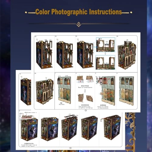 Magic House - 3D Mini Dollhouse Musical Movement