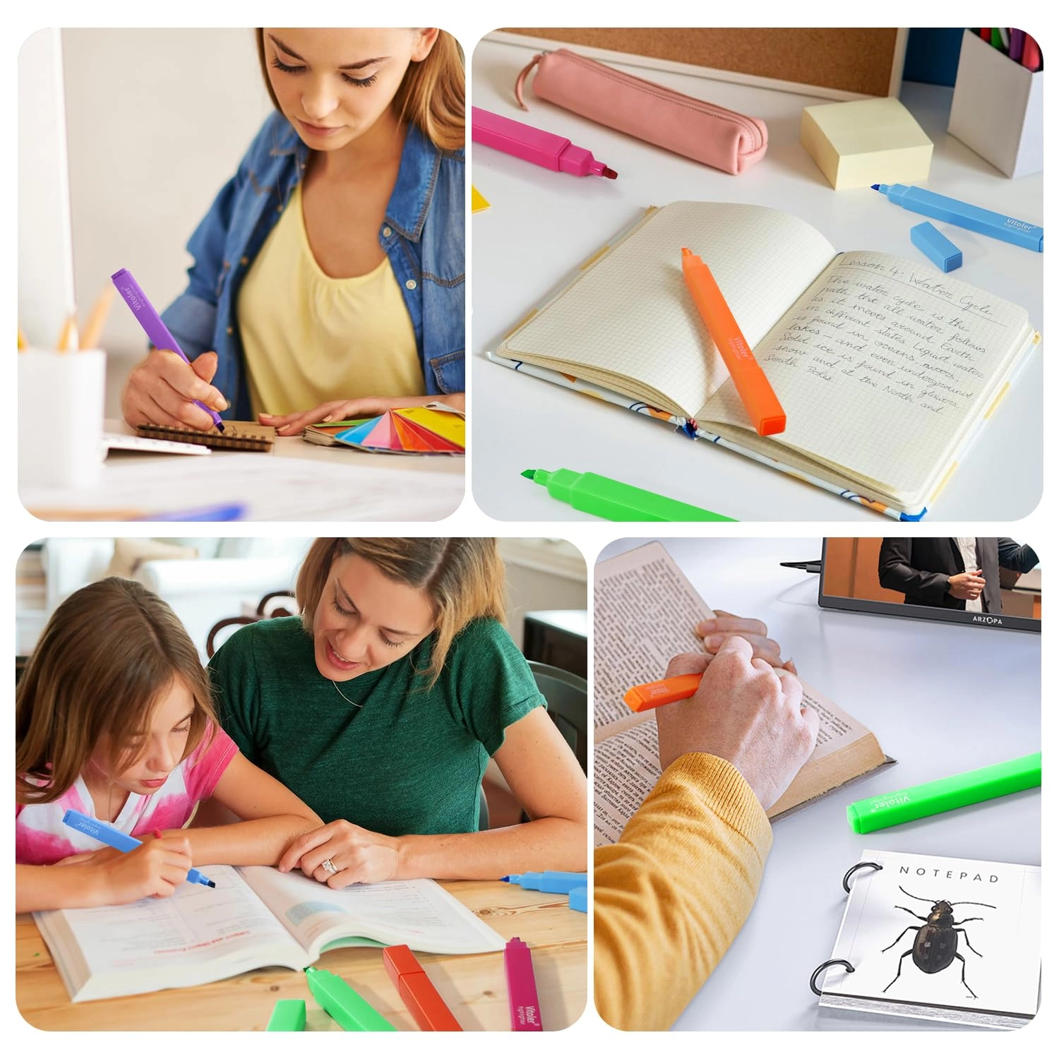 Bible Highlighters - Pastel Chisel