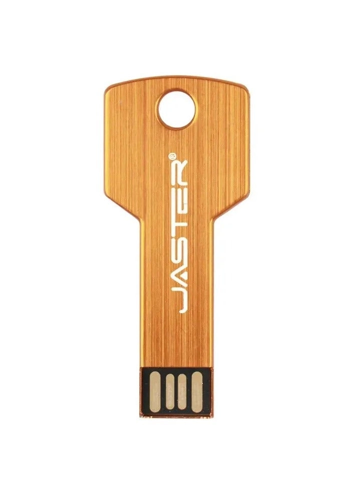 Metal Key Shape Flash Drive 64GB
