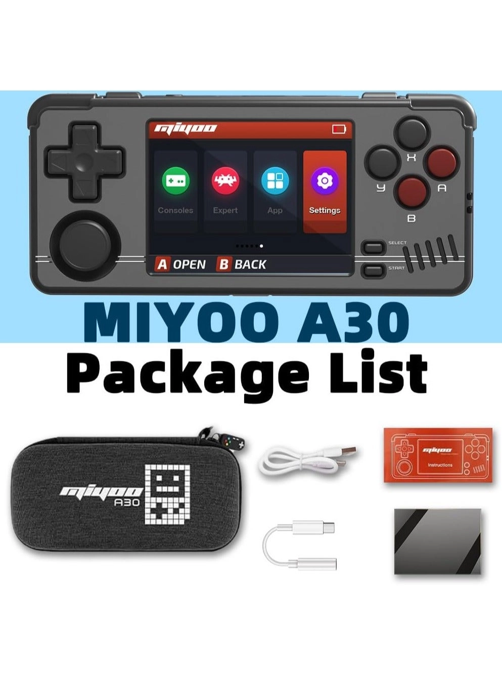 A30 - 2.8-inch 640x480 2600mAh Bundle