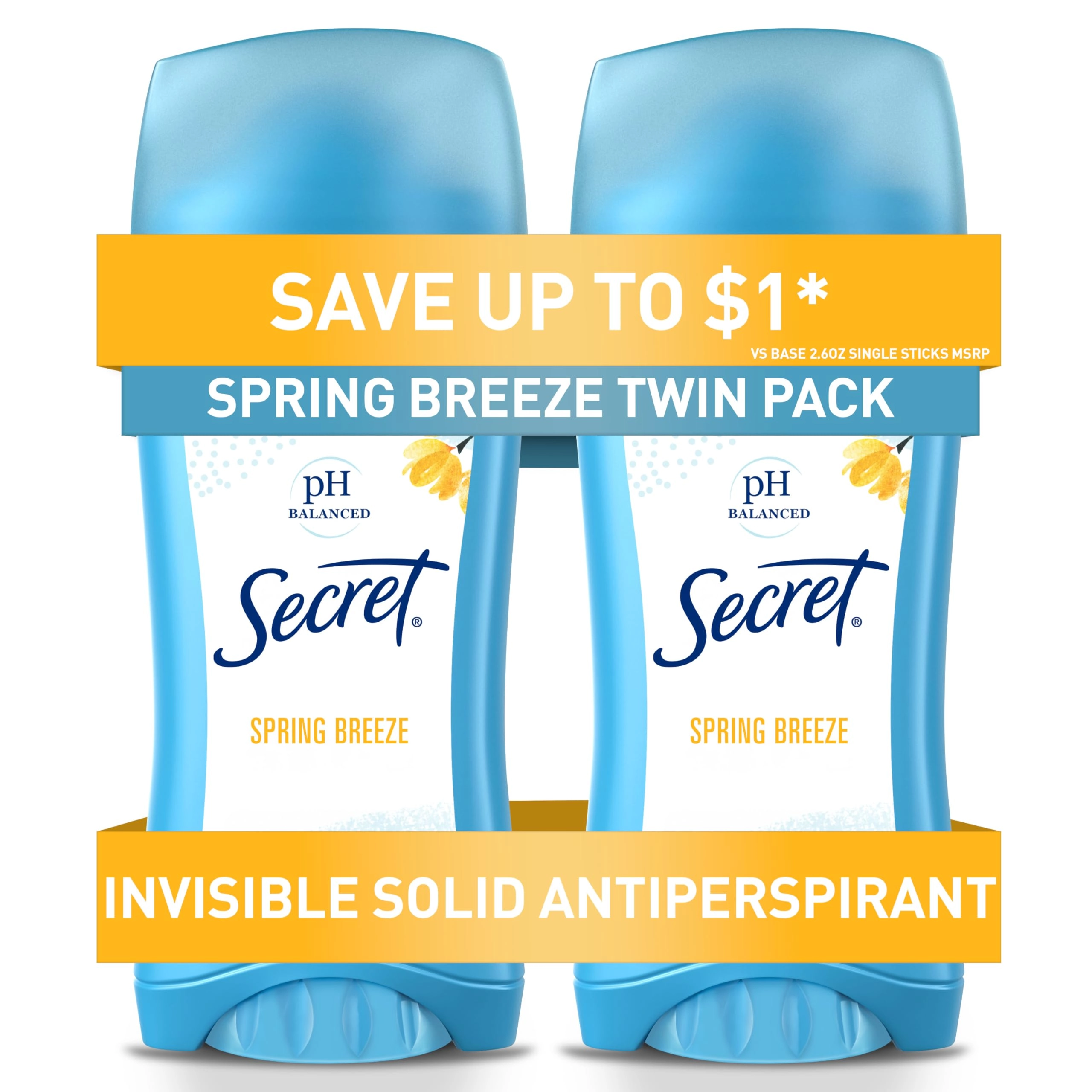 Procter & Gamble Antiperspirant and Deodorant - Spring Breeze 2.6 oz