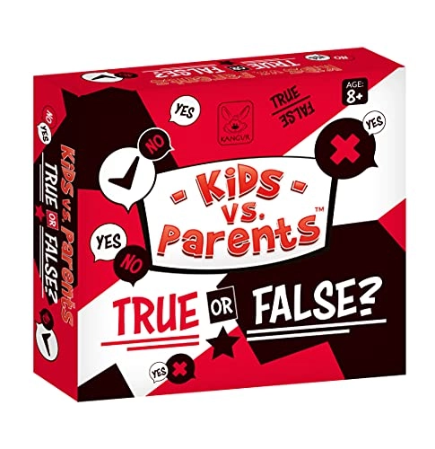 Kids vs Parents: True or False - Card Game