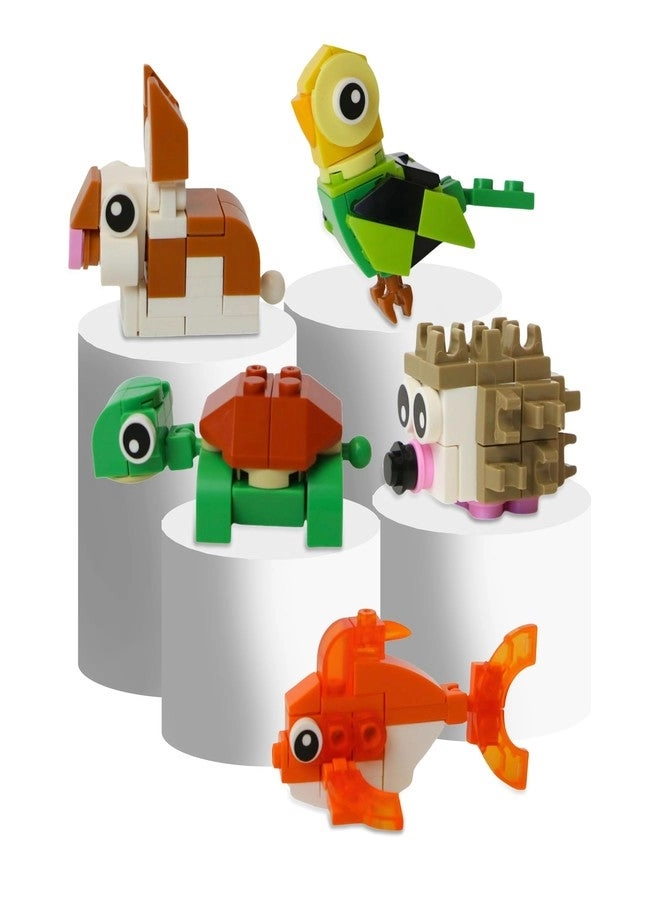 Brick Loot Animal Building Toy Set - 10 pcs