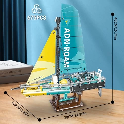 Sailing Boat - 675 pcs