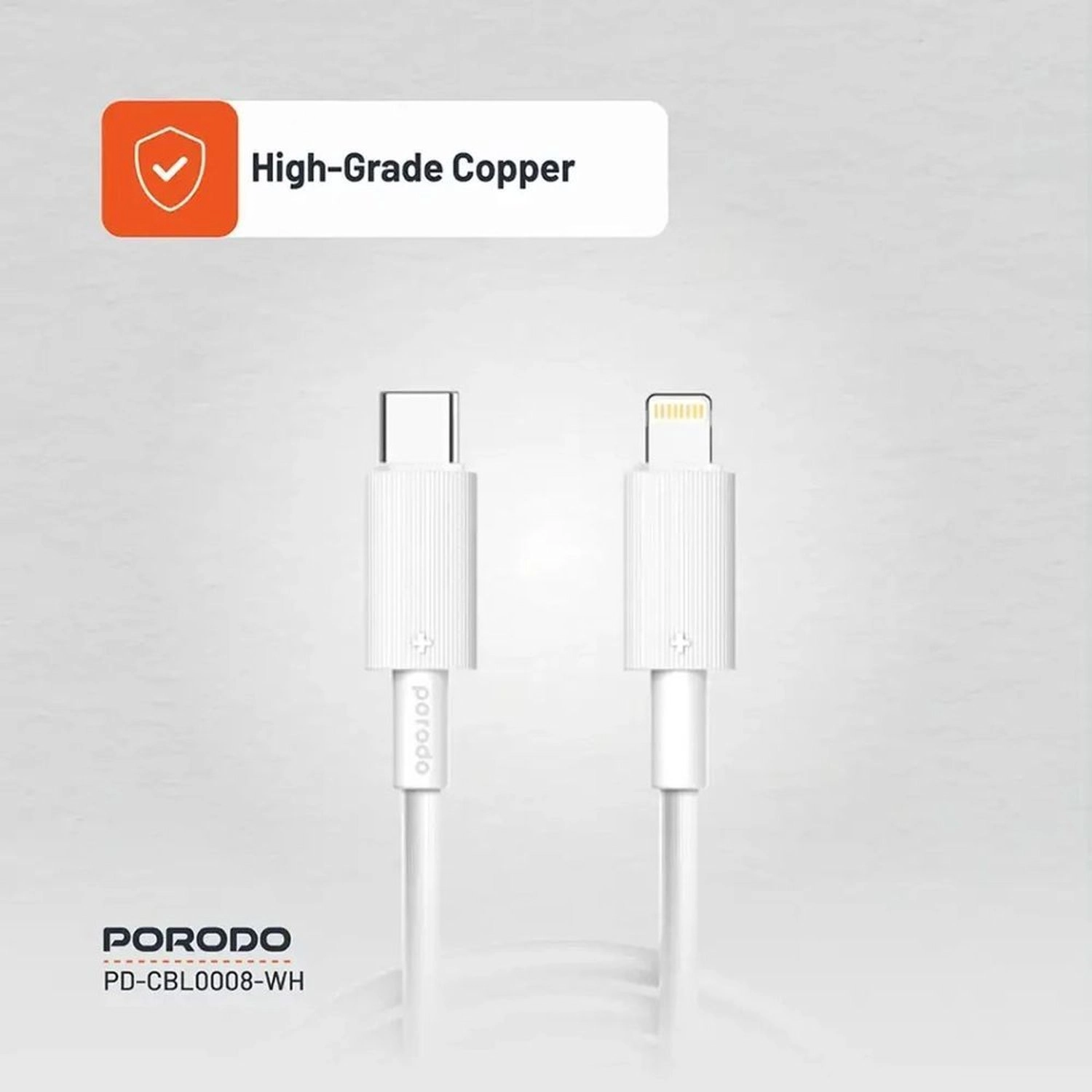 Type-C To Lightning Braided Cable Type-C to Lightning PD 30W Fast Charging 3m